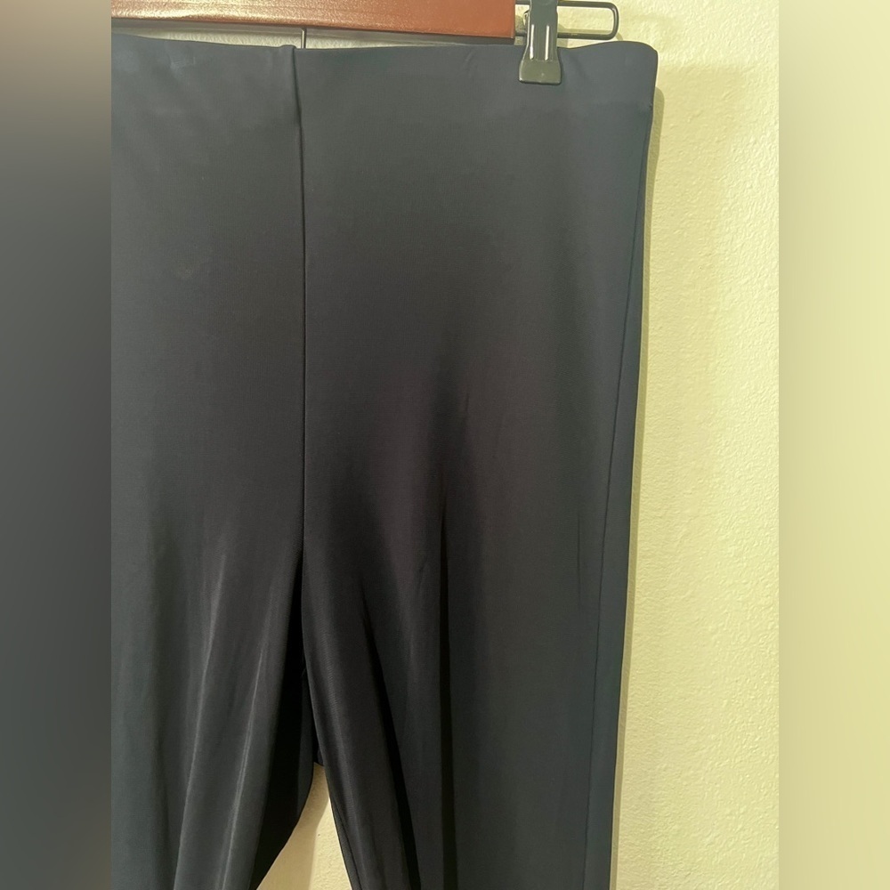 Lauren Ralph Lauren High Waisted Navy Wide Leg Pants - Small (29") - Picture 6 of 11
